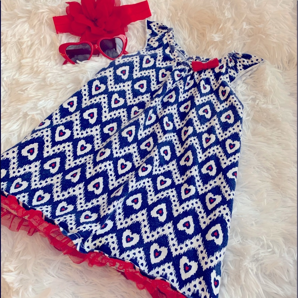 FULL SET! 18m Dress, headband, and glasses!